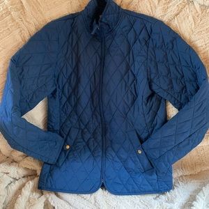 Lands End midweight quilted jacket